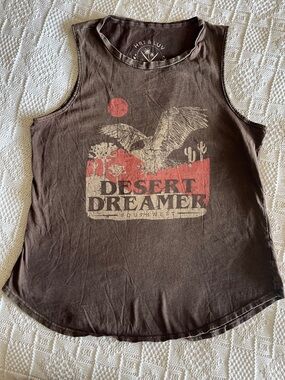 HRT & LUV Desert Dreamer Women's Tank Top Sz L
